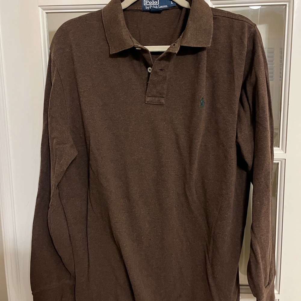 Ralph Lauren brown long sleeve